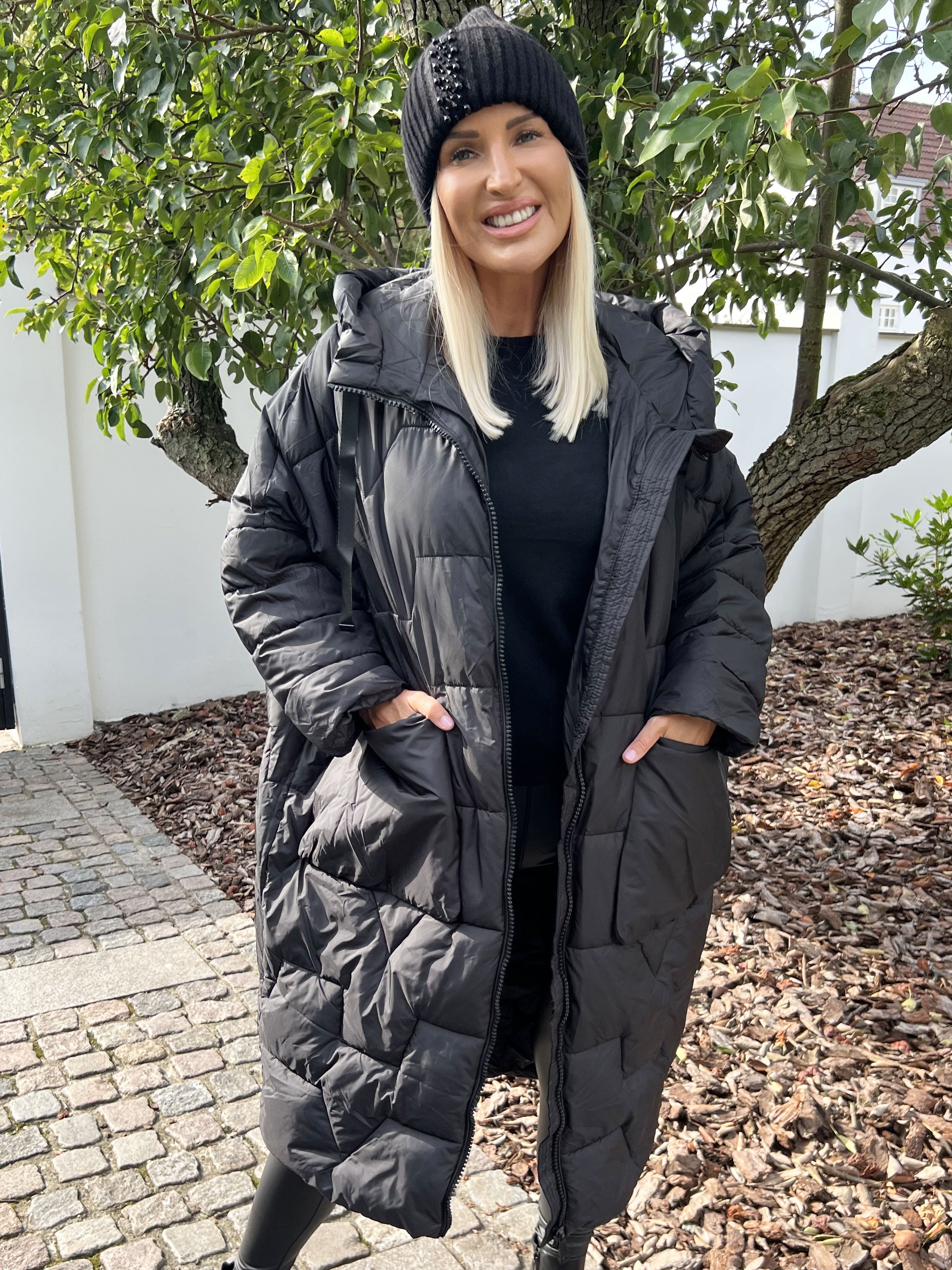 Gabriela - Dynejakke i oversized pasform